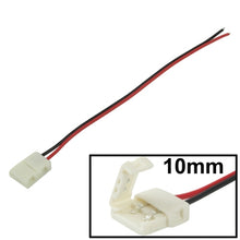 Load image into Gallery viewer, 10mm PCB FPC Connector Adapter for SMD 5050 LED Stripe Light, Length: 16cm, Length: 16cm