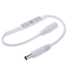 Load image into Gallery viewer, 3 Keys Mini Controller Dimmer for 3528 / 5050 SMD Single Color LED Strip Light with DC Connector, DC 12V, DC 12V