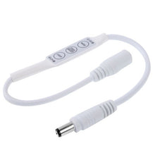 Load image into Gallery viewer, 3 Keys Mini Controller Dimmer for 3528 / 5050 SMD Single Color LED Strip Light with DC Connector, DC 12V, DC 12V