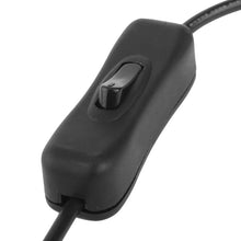 Load image into Gallery viewer, 5.5 x 2.1mm Female to 2x Male DC Power Cable Connector with Switch for LED Strip, Length: 30cm