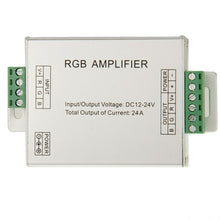 Load image into Gallery viewer, 24A RGB Amplifier for LED Light, DC 12V-24V Input