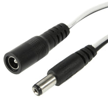 Load image into Gallery viewer, 5.5 x 2.1mm DC Power Extension Cable for LED Light Controller, Length: 40cm