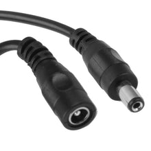 Load image into Gallery viewer, 5.5 x 2.1mm DC Power Plug Male to Female Extension Connector Cable with ON / OFF Switch, Length: 30cm
