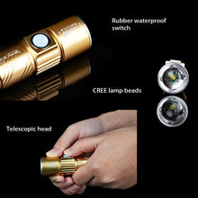Load image into Gallery viewer, Cree Q5 LED 3-Mode with Lanyard