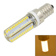 Load image into Gallery viewer, E14 5W 400LM 104 LED SMD 3014 Silicone Corn Light Bulb, AC 220V (Warm White Light), 5W