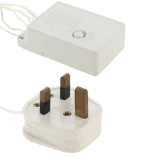 Load image into Gallery viewer, For Christmas Party, 100 LED White Light, with 8 Functions Controller, 220V, UK Plug