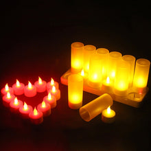 Load image into Gallery viewer, Rechargeable Home Decoration Light with Charging Board, Warm EU Plug