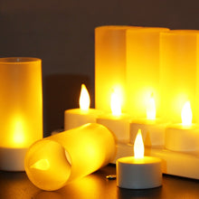 Load image into Gallery viewer, Rechargeable Home Decoration Light with Charging Board, Warm EU Plug