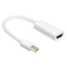 Load image into Gallery viewer, Mini DisplayPort to HDMI Female Adapter Cable, Mini DP to HDMI