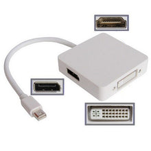 Load image into Gallery viewer, Mini DisplayPort to DVI, DisplayPort, HDMI Port for Apple