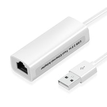 Load image into Gallery viewer, High Speed USB 2.0 Fast Ethernet Adapter