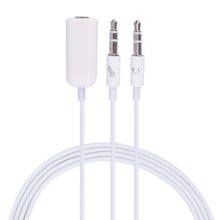 Load image into Gallery viewer, 3.5mm Female to 3.5mm Male Microphone Jack + 3.5mm Male Earphone Jack Adapter Cable for Apple Computer, Length: 78cm