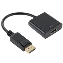 Load image into Gallery viewer, DisplayPort Male to HDMI Female Video Cable Adapter, Length: 15cm, DP Male to HDMI Female (Gold plated)
