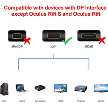 Load image into Gallery viewer, DisplayPort Male to Display Port Female Cable, Length: 1.8m, DP Male to DP Female, DP to DP Female