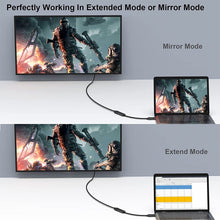 Load image into Gallery viewer, DisplayPort Male to Display Port Female Cable, Length: 1.8m, DP Male to DP Female, DP to DP Female