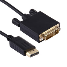 Load image into Gallery viewer, DisplayPort Male to DVI Male High Digital Adapter Cable, Length: 1.8m, DP to DVI 24+1 Male (Gold plated)
