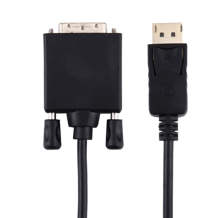 DisplayPort Male to DVI Male High Digital Adapter Cable, Length: 1.8m, DP to DVI 24+1 Male (Gold plated)