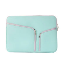 Load image into Gallery viewer, Double Pocket Zip Handbag Laptop Bag for Macbook Air 11.6 inch