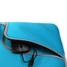 Load image into Gallery viewer, Double Pocket Zip Handbag Laptop Bag for Macbook Pro 15 inch