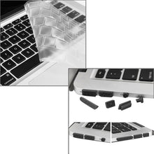 Load image into Gallery viewer, ENKAY for Macbook Air 11.6 inch (US Version) / A1370 / A1465 Hat-Prince 3 in 1 Frosted Hard Shell Plastic Protective Case with Keyboard Guard &amp; Port Dust Plug