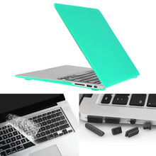 Load image into Gallery viewer, ENKAY for Macbook Air 13.3 inch (US Version) / A1369 / A1466 Hat-Prince 3 in 1 Frosted Hard Shell Plastic Protective Case with Keyboard Guard &amp; Port Dust Plug
