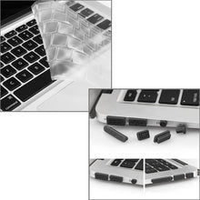 Load image into Gallery viewer, ENKAY for Macbook Air 13.3 inch (US Version) / A1369 / A1466 Hat-Prince 3 in 1 Frosted Hard Shell Plastic Protective Case with Keyboard Guard &amp; Port Dust Plug