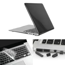 Load image into Gallery viewer, ENKAY for Macbook Air 11.6 inch (US Version) / A1370 / A1465 Hat-Prince 3 in 1 Crystal Hard Shell Plastic Protective Case with Keyboard Guard &amp; Port Dust Plug