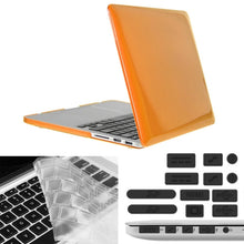 Load image into Gallery viewer, ENKAY for Macbook Pro Retina 13.3 inch (US Version) / A1425 / A1502 Hat-Prince 3 in 1 Crystal Hard Shell Plastic Protective Case with Keyboard Guard &amp; Port Dust Plug