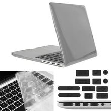Load image into Gallery viewer, ENKAY for Macbook Pro Retina 13.3 inch (US Version) / A1425 / A1502 Hat-Prince 3 in 1 Crystal Hard Shell Plastic Protective Case with Keyboard Guard &amp; Port Dust Plug