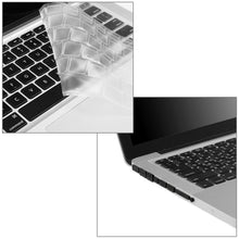 Load image into Gallery viewer, ENKAY for Macbook Pro 15.4 inch (US Version) / A1286 Hat-Prince 3 in 1 Crystal Hard Shell Plastic Protective Case with Keyboard Guard &amp; Port Dust Plug