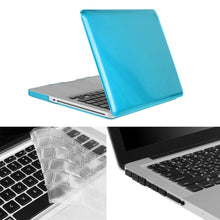 Load image into Gallery viewer, ENKAY for Macbook Pro 15.4 inch (US Version) / A1286 Hat-Prince 3 in 1 Crystal Hard Shell Plastic Protective Case with Keyboard Guard &amp; Port Dust Plug