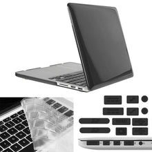 Load image into Gallery viewer, ENKAY for Macbook Pro Retina 15.4 inch (US Version) / A1398 Hat-Prince 3 in 1 Crystal Hard Shell Plastic Protective Case with Keyboard Guard &amp; Port Dust Plug