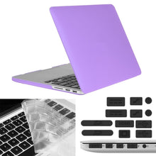 Load image into Gallery viewer, ENKAY for Macbook Pro Retina 13.3 inch (US Version) / A1425 / A1502 Hat-Prince 3 in 1 Frosted Hard Shell Plastic Protective Case with Keyboard Guard &amp; Port Dust Plug