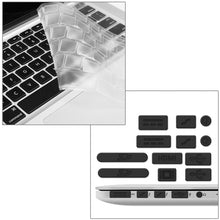 Load image into Gallery viewer, ENKAY for Macbook Pro Retina 15.4 inch (US Version) / A1398 Hat-Prince 3 in 1 Frosted Hard Shell Plastic Protective Case with Keyboard Guard &amp; Port Dust Plug