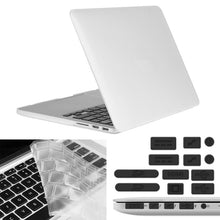 Load image into Gallery viewer, ENKAY for Macbook Pro Retina 15.4 inch (US Version) / A1398 Hat-Prince 3 in 1 Frosted Hard Shell Plastic Protective Case with Keyboard Guard &amp; Port Dust Plug