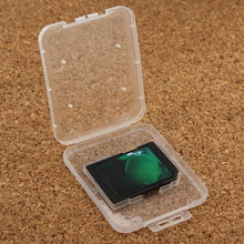 Load image into Gallery viewer, 100Pcs Transparent Plastic Storage Card Box for SD Card + TF Card, SD+TF Card