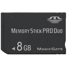 Load image into Gallery viewer, 8GB Memory Stick Pro Duo Card (100% Real Capacity), 8GB