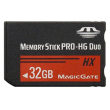 Load image into Gallery viewer, 32GB Memory Stick Pro Duo HX Memory Card - 30MB / Second High Speed, for Use with PlayStation Portable (100% Real Capacity), 32GB