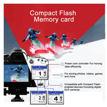 Load image into Gallery viewer, Compact Flash Digital Memory Card (100% Real Capacity), 1GB, 2GB, 4GB