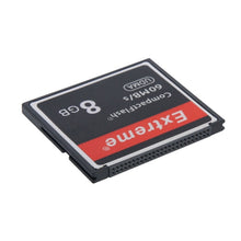 Load image into Gallery viewer, 8GB Extreme Compact Flash Card, 400X Read  Speed, up to 60 MB/S (100% Real Capacity), 8GB
