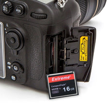 Load image into Gallery viewer, 16GB Extreme Compact Flash Card, 400X Read  Speed, up to 60 MB/S (100% Real Capacity), 16GB