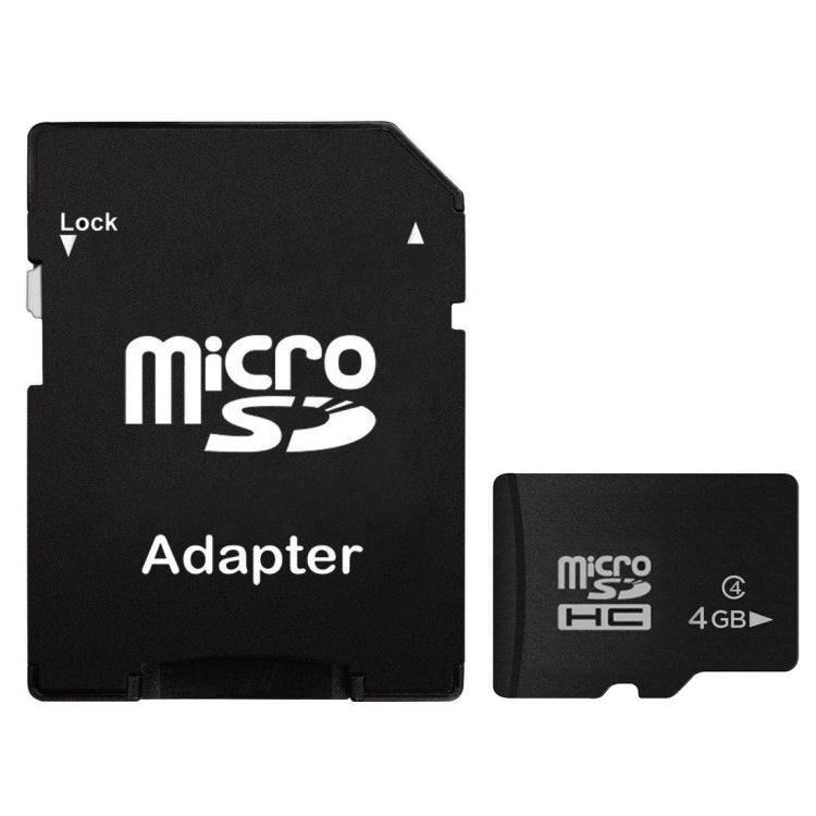 4GB High Speed Class 10 Micro SD(TF) Memory Card from Taiwan, Write: 8mb/s, Read: 12mb/s (100% Real Capacity), 4GB Naked Card