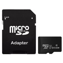 Load image into Gallery viewer, 64GB High Speed Class 10 Micro SD(TF) Memory Card from Taiwan, Write: 8mb/s, Read: 12mb/s (100% Real Capacity), 64GB Naked Card