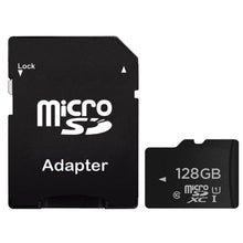 Load image into Gallery viewer, 128GB High Speed Class 10 Micro SD(TF) Memory Card from Taiwan, Write: 8mb/s, Read: 12mb/s (100% Real Capacity), 128GB Naked Card
