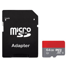 Load image into Gallery viewer, 64GB High Speed Class 10 TF/Micro SDHC UHS-1(U1) Memory Card, Write: 15mb/s, Read: 30mb/s  (100% Real Capacity), 64GB