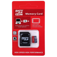 Load image into Gallery viewer, 64GB High Speed Class 10 TF/Micro SDHC UHS-1(U1) Memory Card, Write: 15mb/s, Read: 30mb/s  (100% Real Capacity), 64GB