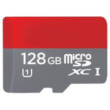 Load image into Gallery viewer, 128GB High Speed Class 10 TF/Micro SDHC UHS-1(U1) Memory Card, Write: 15mb/s, Read: 30mb/s  (100% Real Capacity), 128GB