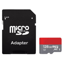 Load image into Gallery viewer, 128GB High Speed Class 10 TF/Micro SDHC UHS-1(U1) Memory Card, Write: 15mb/s, Read: 30mb/s  (100% Real Capacity), 128GB