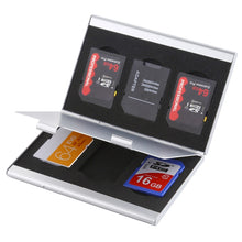 Load image into Gallery viewer, 6 in 1 Memory Card Protective Case Storage Box , Size: 92 x 60 x 9mm, 6 PCS