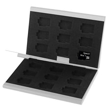 Load image into Gallery viewer, 2x 9 in 1 Memory Card Protective Case Box for TF Card, Size: 93mm (L) x 62mm (W) x 10mm